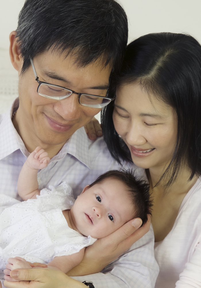 Asian newborn baby Chatswood