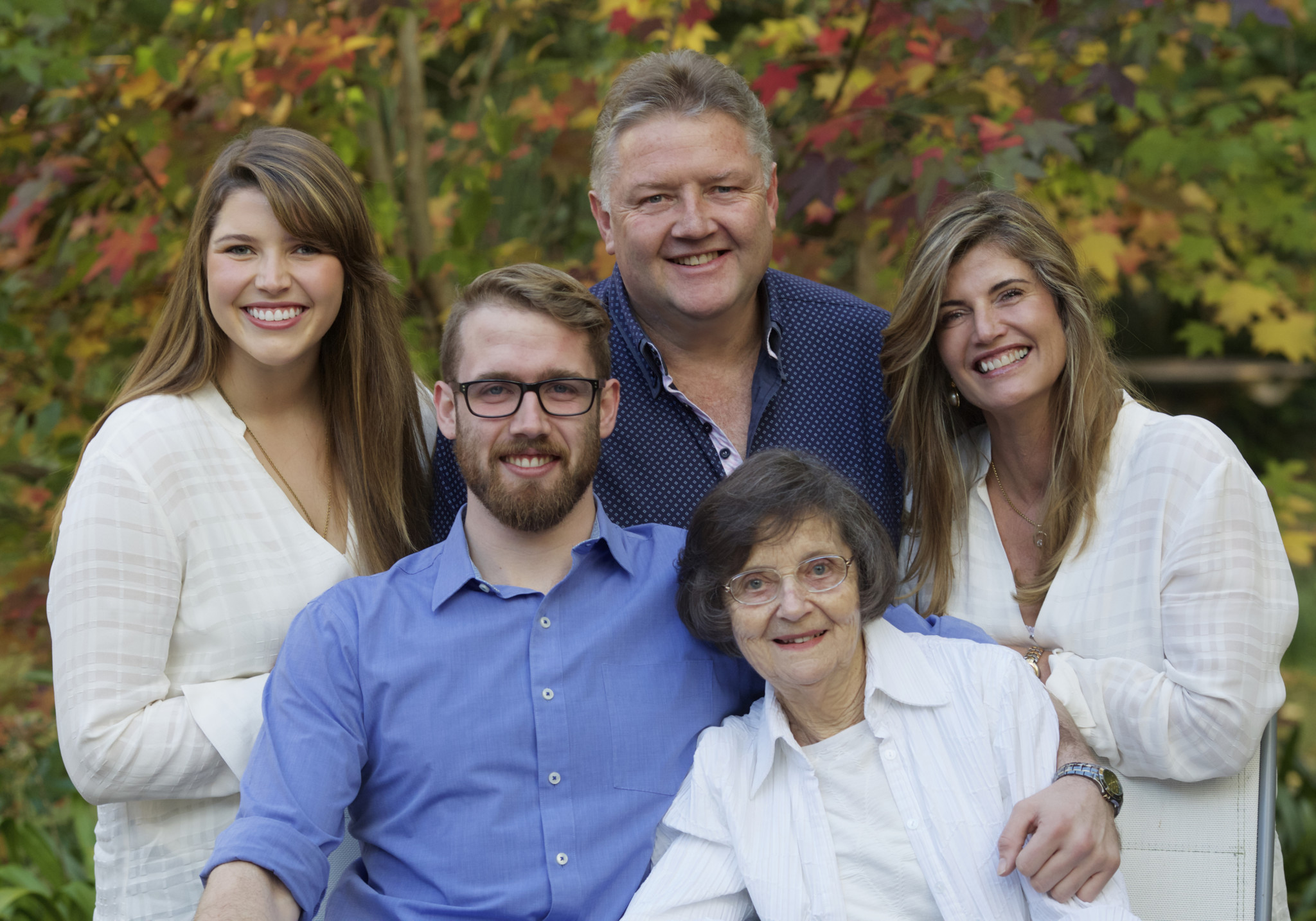 three generations family portrait chatswood